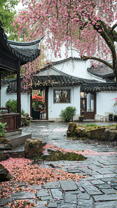 国风庭院场景示例