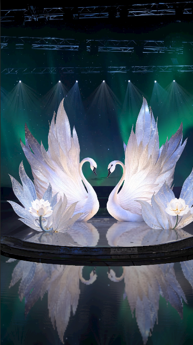 灵动花语舞台场景示例