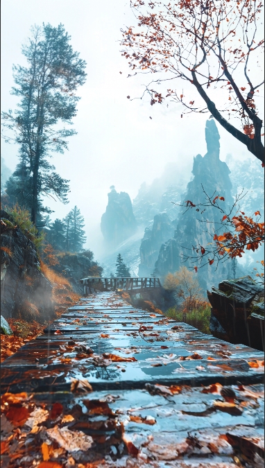 自然风景场景示例