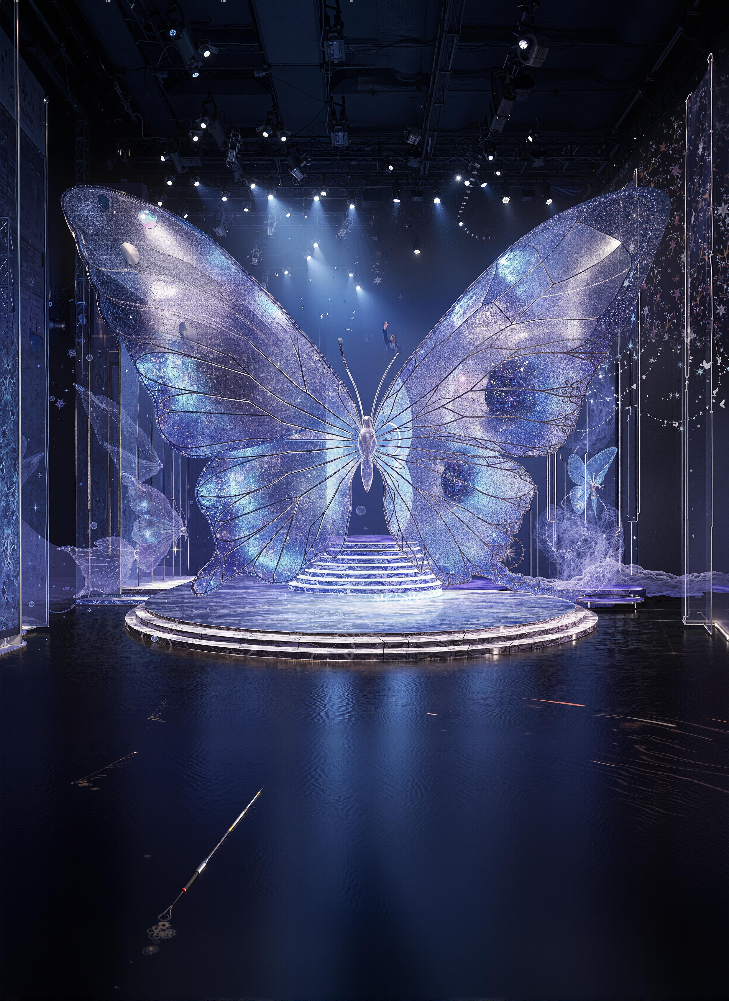 灵动花语舞台场景示例